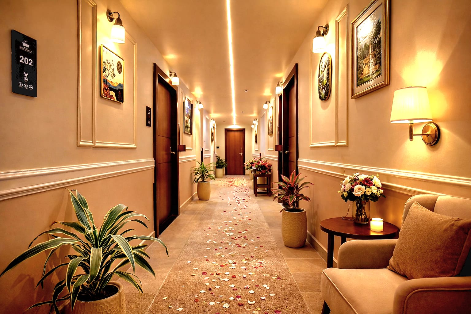 lobby area