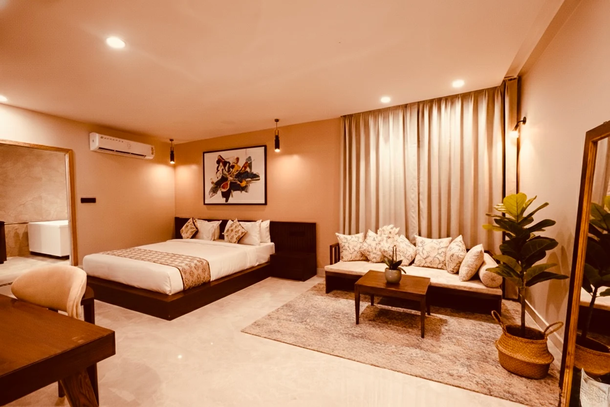 Luxury Jacuzzi Room in Udaipur